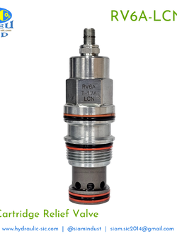 RV6A-T17A-LCN Cartridge Relief Valve เทียบ SUN Hydraulic รุ่น RVGA-LCN