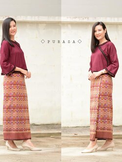 เสื้อไทลื้อใยกัญชง