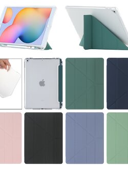 Smart Case Y หลังใสซิลิโคน TPU (มีที่เก็บปากกา) - เคส iPad Mini 4/5