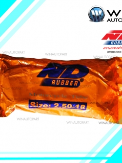 2.50-18 TR4 ยางใน ยี่ห้อ ND RUBBER (เทียบเท่า 70/90-18) ND TBMC