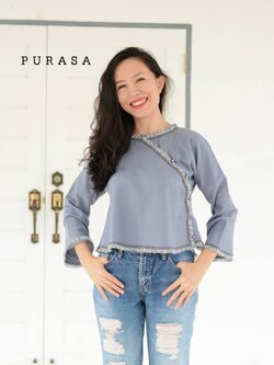 เสื้อไทลื้อใยกัญชง