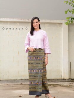 เสื้อไทลื้อผ้าลินิน