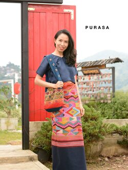 เสื้อครอปผ้าลินิน