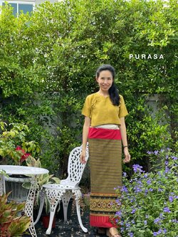 เสื้อครอปผ้าลินิน