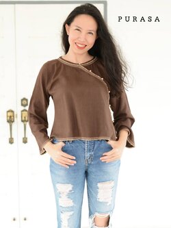 เสื้อไทลื้อใยกัญชง