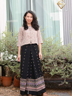 ผ้าซิ่นจกกิ้นทอโบราณ