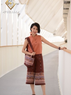 กางเกงตีนจก