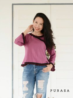 เสื้อไทลื้อใยกัญชง