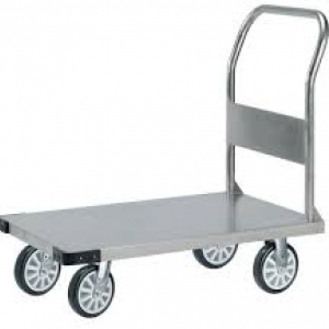 รถเข็นสแตนเลสแฮนด์พับได้ รับน้ำหนัก 350kg.