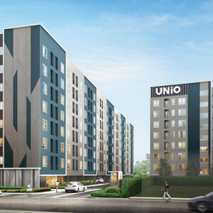 ชุดงานกั้นห้องด้วยกระจกอลูมิเนียมคอนโดยูนิโอซอยจรัญสนิทวงศ์3