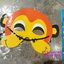 หน้ากากลิง สีส้มเหลือง Monkey Mask