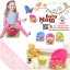 Baby Toilet Training Seat 2in1 เก้าอี้หัดนั่ง กระโถนฝึกถ่าย พร้อมกระโถน ถอดล้างได้ สีสันสดใส premium