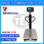 เครื่องชั่งน้ำหนักดิจิตอลพร้อมล้อ150กิโลกรัม เครื่องชั่งตั้งพื้น150กิโล เครื่องชั่งพร้อมล้อ150kg ตาชั่ง150kg ความละเอียด10g ตาชั่ง150กิโล รุ่น A12 ขนาดแท่น40x50cm พร้อมที่เข็นและล้อ URETHANE (เครื่องชั่งผ่านตรวจรับรองจากสำนักชั่งตวงวัด)