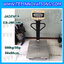 เครื่องชั่งดิจิตอลตั้งพื้น ยี่ห้อ JADEVER รุ่น EX-JWI-586 ขนาดแท่น 80x80cm. พิกัดน้ำหนัก 500kg ค่าละเอียด 50g พร้อมที่เข็นและล้อ