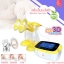 HORIGEN เครื่องปั๊มนมไฟฟ้า กรวยปั๊มนิ่ม 3D รุ่น BELLAGIO เต้าคู่