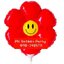 ลูกโป่งก้านดอกไม้ ดอกเดซี่ Smile Daisy Balloons