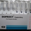 ยาเหน็บลดปวด ตรงริดสีดวงทวาร DOPROCT Suppository for Hemorrhoids Pain Relieve Internal Colon Insert 10 sticks per Box