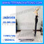 เครื่องชั่งดิจิตอลตั้งพื้น ยี่ห้อ JADEVER รุ่น EX-JWI-586 ขนาดแท่น 50x60cm. พิกัดน้ำหนัก 150kg ค่าละเอียด 10g พร้อมที่เข็นและล้อ