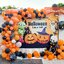 ฉากลูกโป่งฮาโลวีน แบลคดรอป Balloon for Halloween Day