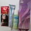 Berina permanent violet color A6 hair dye cream 60g 2oz new in box & treatment