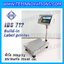 เครื่องชั่งตั้งพื้นพร้อมปริ้นสติ๊กเกอร์ในตัว พิกัด 30kg ค่าละเอียด 2g ขนาดแท่น 30x40cm. ยี่ห้อ SDS รุ่น IDS712-Label