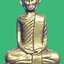 พระรูปหล่อปั๊มรุ่นสอง(หูกาง)หลวงพ่อพรหมวัดช่องแค องค์ที่ 1