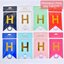 ป้ายธงวันเกิดสีชมพูเข้ม ธงราววันเกิด ป้ายแบรนเนอร์ Happy Birthday Party Flag Branner