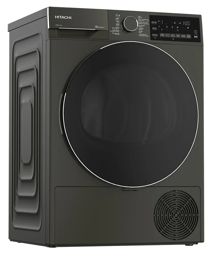 Hitachi เครื่องอบผ้า รุ่น TD-100XFVEM 10 กก. | Heat Pump ฮิตาชิ