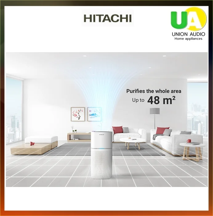 Hitachi เครื่องฟอกอากาศ รุ่น TZ50WO ฮิตาชิ Hitachi เครื่องฟอกอากาศ รุ่น TZ50WO ฮิตาชิ