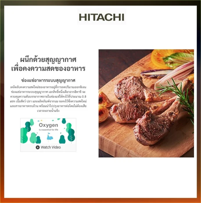 Hitachi ตู้เย็น 4 ประตู French Bottom Freezer รุ่น R-WB640VFX 20.1 คิว ฮิตาชิ Hitachi ตู้เย็น 4 ประตู French Bottom Freezer รุ่น R-WB640VFX 20.1 คิว ฮิตาชิ