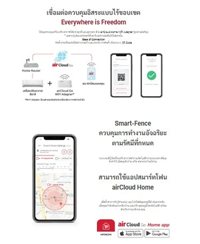 Hitachi แอร์ติดผนัง Standard Inverter รุ่น RAK-QH18PCBST 18,100 BTU | Inverter ฮิตาชิ Hitachi แอร์ติดผนัง Standard Inverter รุ่น RAK-QH18PCBST 18,100 BTU | Inverter ฮิตาชิ
