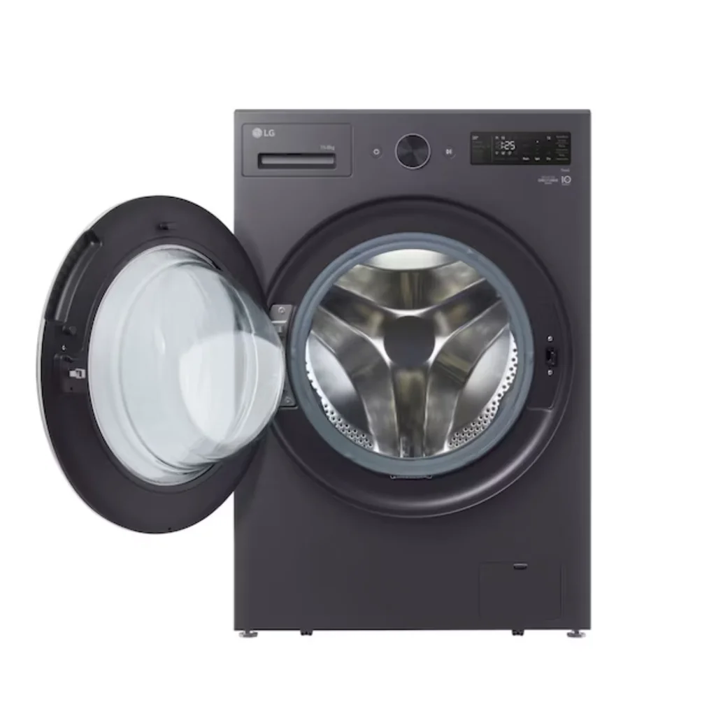 LG เครื่องซักอบผ้า ฝาหน้า รุ่น F2515RNEG ซัก 15/อบ 8 กก. สีเอสเซนส์กราไฟต์ | AI DD TurboWash 360 แอลจี LG เครื่องซักอบผ้า ฝาหน้า รุ่น F2515RNEG ซัก 15/อบ 8 กก. สีเอสเซนส์กราไฟต์ | AI DD TurboWash 360 แอลจี