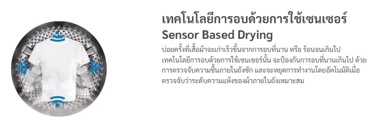 Hitachi เครื่องอบผ้า รุ่น TD-100XFVEM 10 กก. | Heat Pump ฮิตาชิ