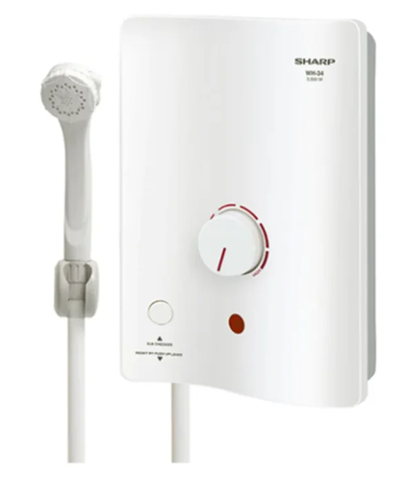 Sharp เครื่องทำน้ำอุ่น รุ่น WH-34 3,500 วัตต์ ชาร์ป Sharp เครื่องทำน้ำอุ่น รุ่น WH-34 3,500 วัตต์ ชาร์ป