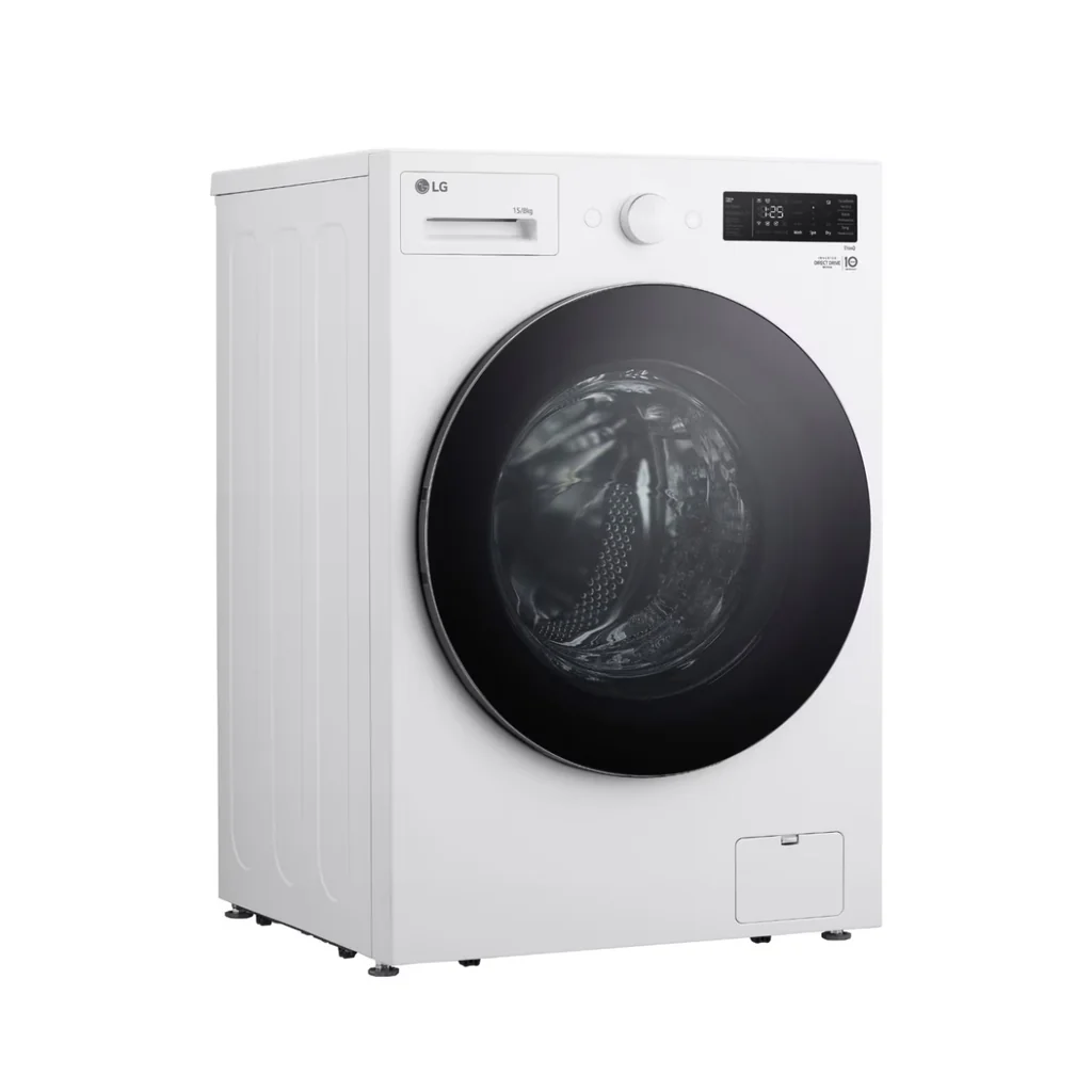 LG เครื่องซักอบผ้าฝาหน้า Inverter รุ่น F2515RNEW ซัก 15/อบ 8 กก. สีขาว | AI DD TurboWash Steam ThinQ แอลจี LG เครื่องซักอบผ้าฝาหน้า Inverter รุ่น F2515RNEW ซัก 15/อบ 8 กก. สีขาว | AI DD TurboWash Steam ThinQ แอลจี