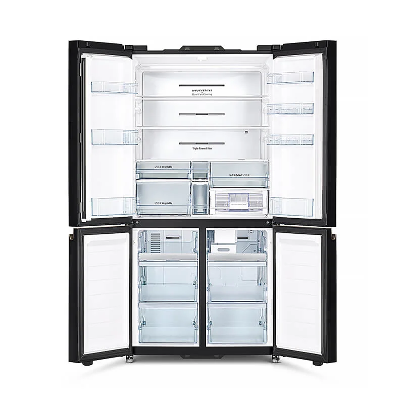 Hitachi ตู้เย็น 4 ประตู French Bottom Freezer รุ่น R-WB640VFX 20.1 คิว ฮิตาชิ Hitachi ตู้เย็น 4 ประตู French Bottom Freezer รุ่น R-WB640VFX 20.1 คิว ฮิตาชิ