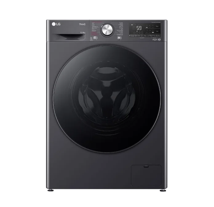 LG เครื่องซักอบผ้าฝาหน้า Inverter รุ่น FV1413H4M ซัก 13/อบ 8 กก. สีดำ | AI DD TurboWash Steam ThinQ แอลจี LG เครื่องซักอบผ้าฝาหน้า Inverter รุ่น FV1413H4M ซัก 13/อบ 8 กก. สีดำ | AI DD TurboWash Steam ThinQ แอลจี