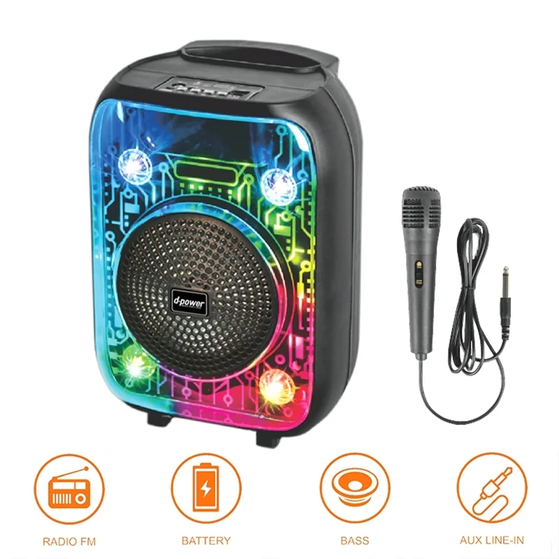 D-Power ลำโพงบลูทูธ รุ่น BOM-61 ดีพาวเวอร์ D-Power ลำโพงบลูทูธ รุ่น BOM-61 ดีพาวเวอร์