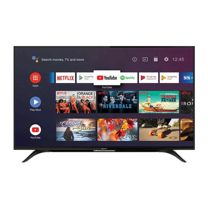 Sharp ทีวี LED 4K 55 นิ้ว รุ่น 4T-C55FJ1X Google TV ชาร์ป Sharp ทีวี LED 4K 55 นิ้ว รุ่น 4T-C55FJ1X Google TV ชาร์ป