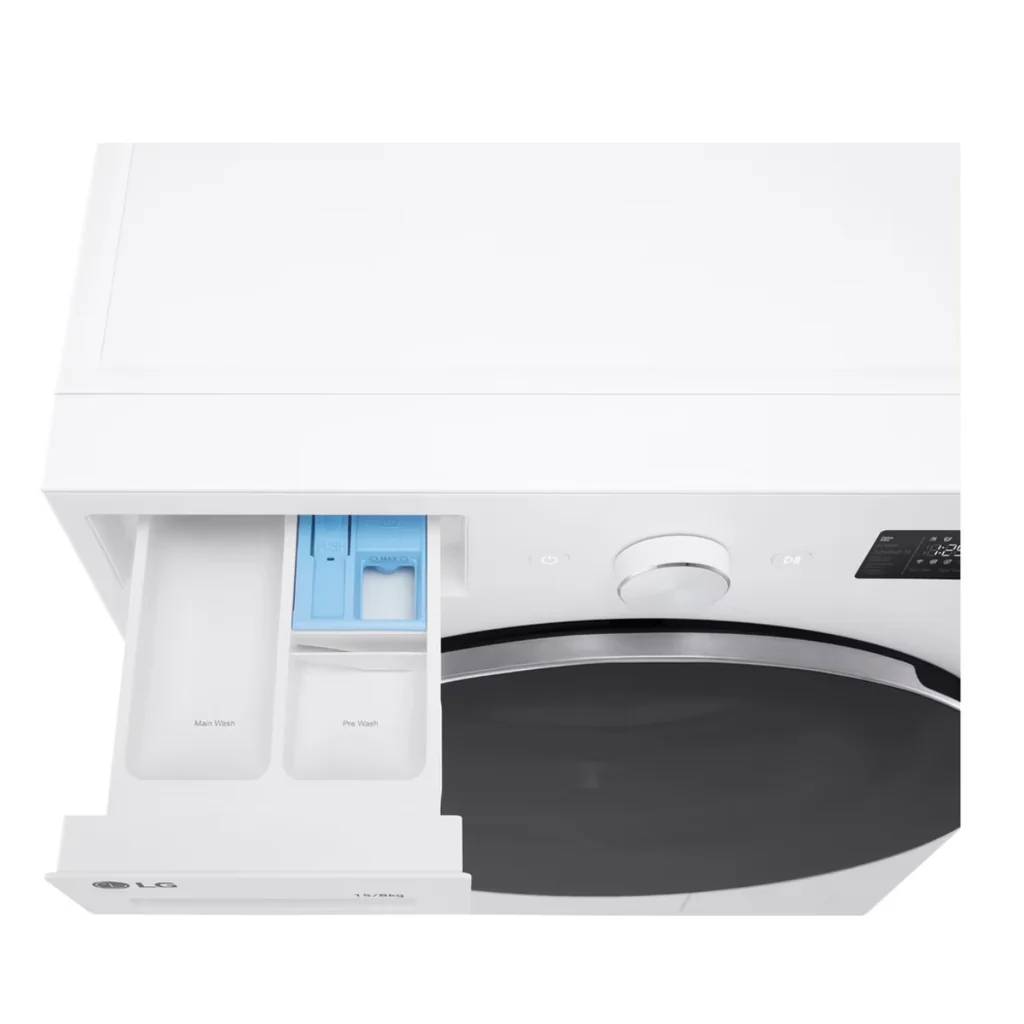 LG เครื่องซักอบผ้าฝาหน้า Inverter รุ่น F2515RNEW ซัก 15/อบ 8 กก. สีขาว | AI DD TurboWash Steam ThinQ แอลจี LG เครื่องซักอบผ้าฝาหน้า Inverter รุ่น F2515RNEW ซัก 15/อบ 8 กก. สีขาว | AI DD TurboWash Steam ThinQ แอลจี