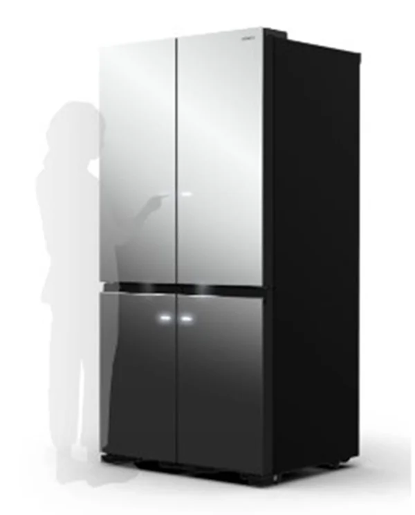 Hitachi ตู้เย็น 4 ประตู French Bottom Freezer รุ่น R-WB640VFX 20.1 คิว ฮิตาชิ Hitachi ตู้เย็น 4 ประตู French Bottom Freezer รุ่น R-WB640VFX 20.1 คิว ฮิตาชิ