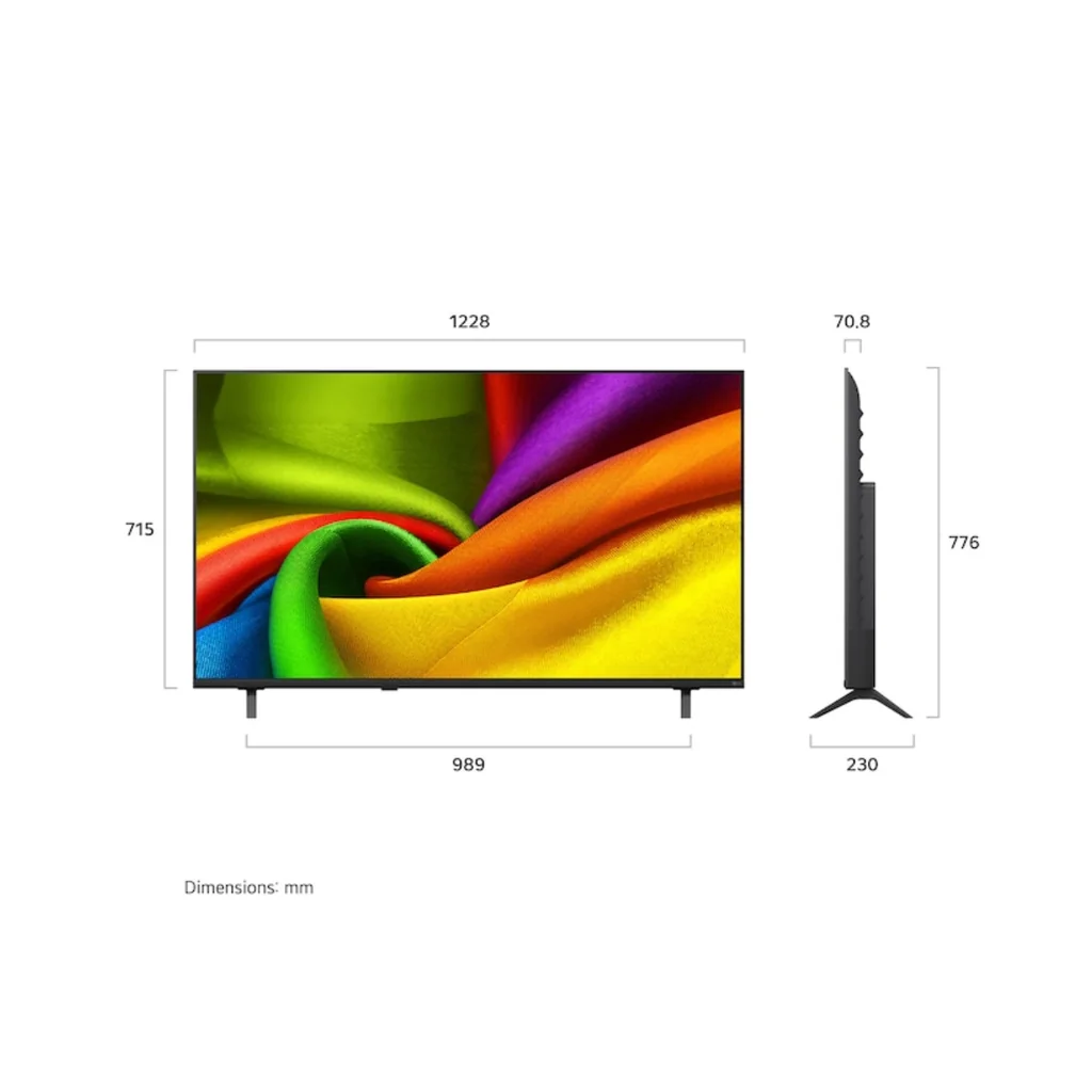 LG TV 55NU855BPSA 55" Nano 4K รุ่น 2026 แอลจี พร้อมส่ง บัตรเครดิตผ่อน 0% 10 เดือนๆละ 1,499 บาท