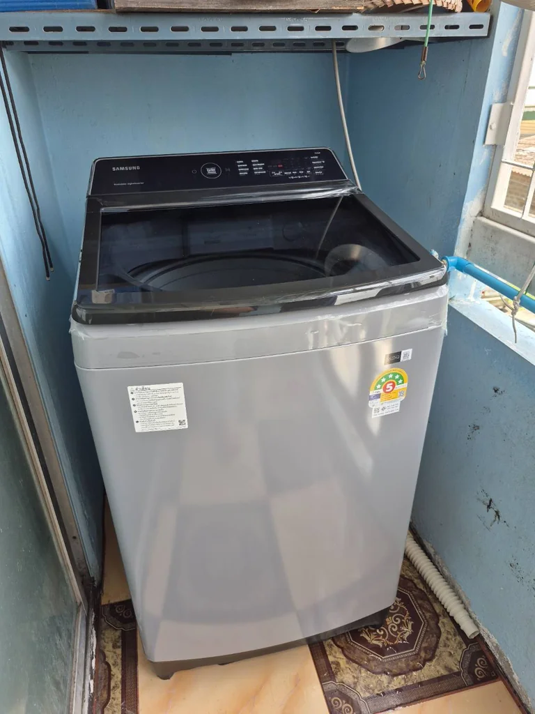Samsung เครื่องซักผ้า ฝาบน รุ่น WA15CG5441BYST 15 กก. ซัมซุง Samsung เครื่องซักผ้า ฝาบน รุ่น WA15CG5441BYST 15 กก. ซัมซุง