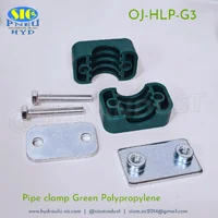 OJ-HLP-G3 Pipe Clamps 6,8,10,12,15,18,20,22,25,28,30,32mm แคลมป์เดี่ยวรัดท่อ ปะกับยึดท่อแป๊บน้ำมันไฮดรอลิค SET 10 PCS OJ-HLP-G3 Pipe Clamps 6,8,10,12,15,18,20,22,25,28,30,32mm แคลมป์เดี่ยวรัดท่อ ปะกับยึดท่อแป๊บน้ำมันไฮดรอลิค SET 10 PCS