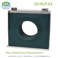 OJ-HLP-G3 Pipe Clamps 6,8,10,12,15,18,20,22,25,28,30,32mm แคลมป์เดี่ยวรัดท่อ ปะกับยึดท่อแป๊บน้ำมันไฮดรอลิค SET 10 PCS OJ-HLP-G3 Pipe Clamps 6,8,10,12,15,18,20,22,25,28,30,32mm แคลมป์เดี่ยวรัดท่อ ปะกับยึดท่อแป๊บน้ำมันไฮดรอลิค SET 10 PCS