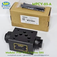 MPCV-03-A : Modular Pilot Check Valve G03 วาล์วกันตก แบบซ้อน YOUQUEN MPCV-03-A : Modular Pilot Check Valve G03 วาล์วกันตก แบบซ้อน YOUQUEN