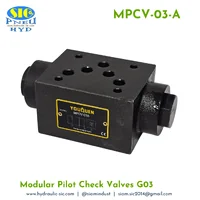 MPCV-03-A : Modular Pilot Check Valve G03 วาล์วกันตก แบบซ้อน YOUQUEN MPCV-03-A : Modular Pilot Check Valve G03 วาล์วกันตก แบบซ้อน YOUQUEN