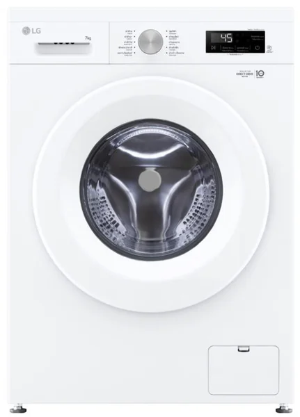 LG เครื่องซักผ้า ฝาหน้า รุ่น FB1209S6W 9 กก. สีขาว | Inverter Direct Drive มอเตอร์ต่อตรง แอลจี image 4 LG เครื่องซักผ้า ฝาหน้า รุ่น FB1209S6W 9 กก. สีขาว | Inverter Direct Drive มอเตอร์ต่อตรง แอลจี image 4