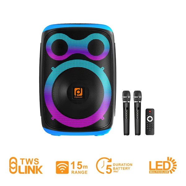 D-Power ลำโพงบลูทูธ รุ่น BOOM-100 150 วัตต์ ดีพาวเวอร์ image 1