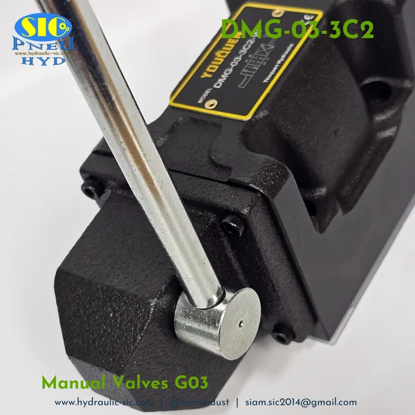 DMG-03-3C2 / 3C60 : Manual Valve วาล์วมือโยก YOUQUEN image 7 DMG-03-3C2 / 3C60 : Manual Valve วาล์วมือโยก YOUQUEN image 7